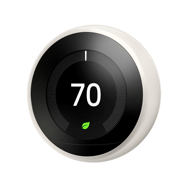 nest smart thermostat (white)